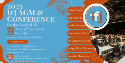 Pupil Lucy Barnes to speak at 2025 Intermediaries for Justice conference on 26th September 2025