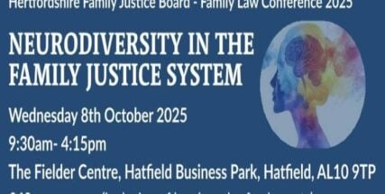 8 October 2025: Our barrister Lucy Barnes to speak at Hertfordshire Family Justice Board on Neurodiversity in the Family Justice System